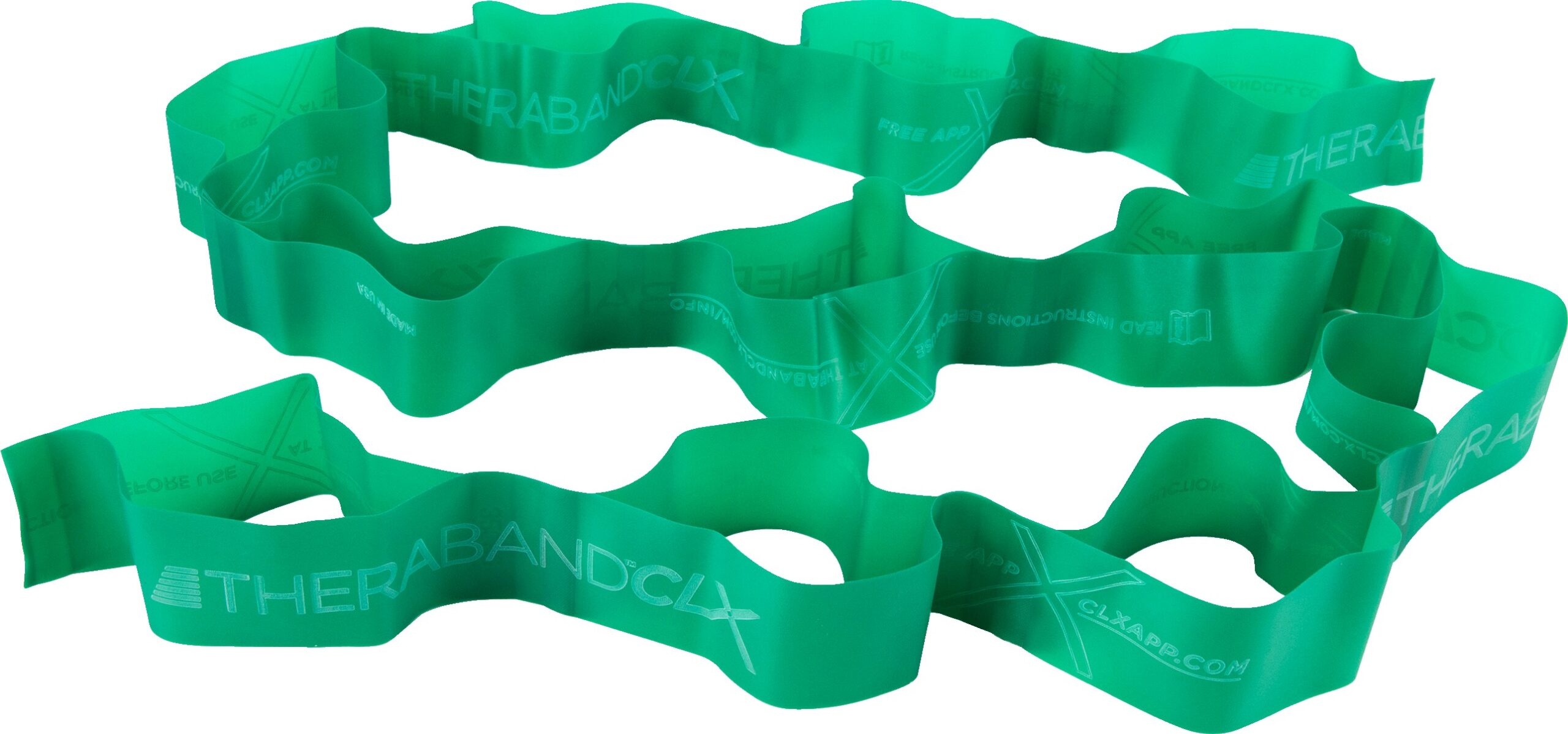 Theraband CLX Fitnessband grün stark 2,1kg