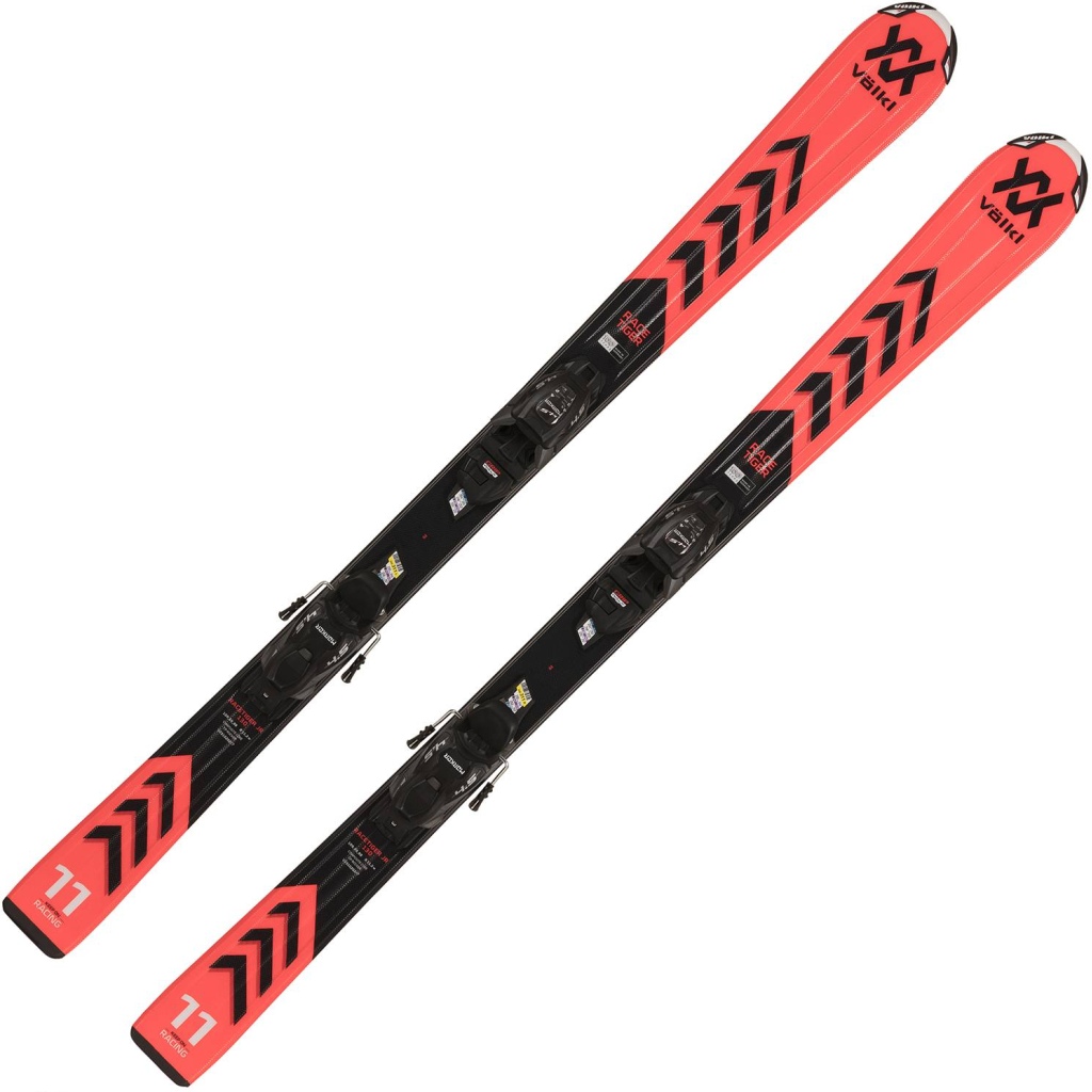 Völkl Racetiger JR Red incl. Marker Bindung Skiset Kinder 100-120cm
