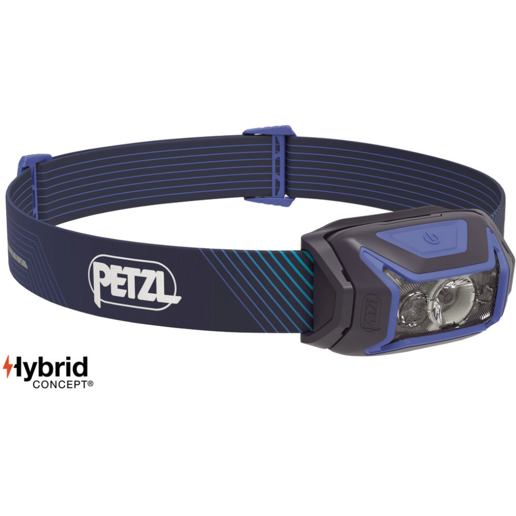 Petzl Actic Core Stirnlampe blau