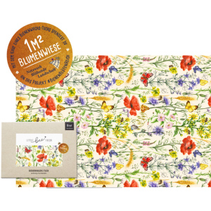 Little Bee Fresh Bio Bienenwachstuch Brot XXL - Bienentraum