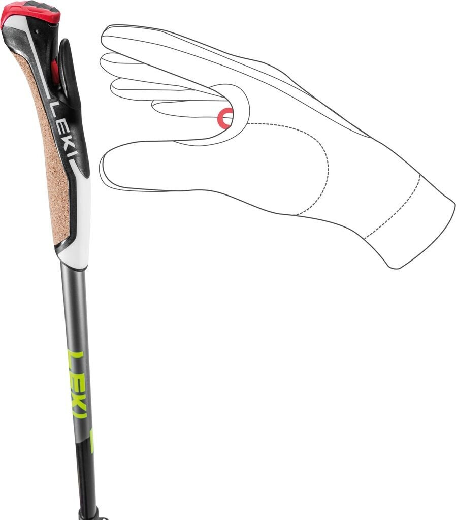 Leki Traveller Alu Nordic Walkingstock – Bild 4