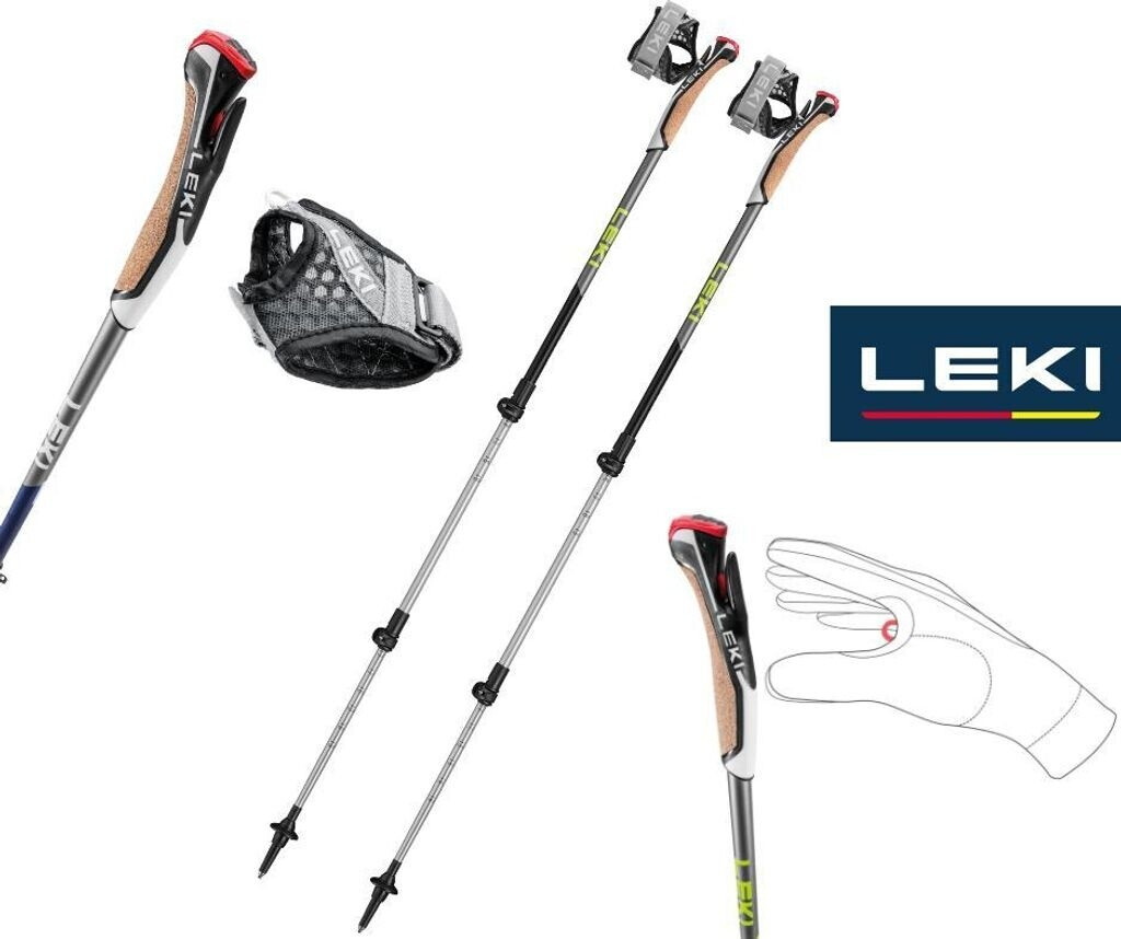 Leki Traveller Alu Nordic Walkingstock – Bild 5