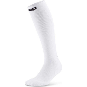 CEP Run Socks tall 5.0 Kompressionsstrumpf Herren wei&szlig;