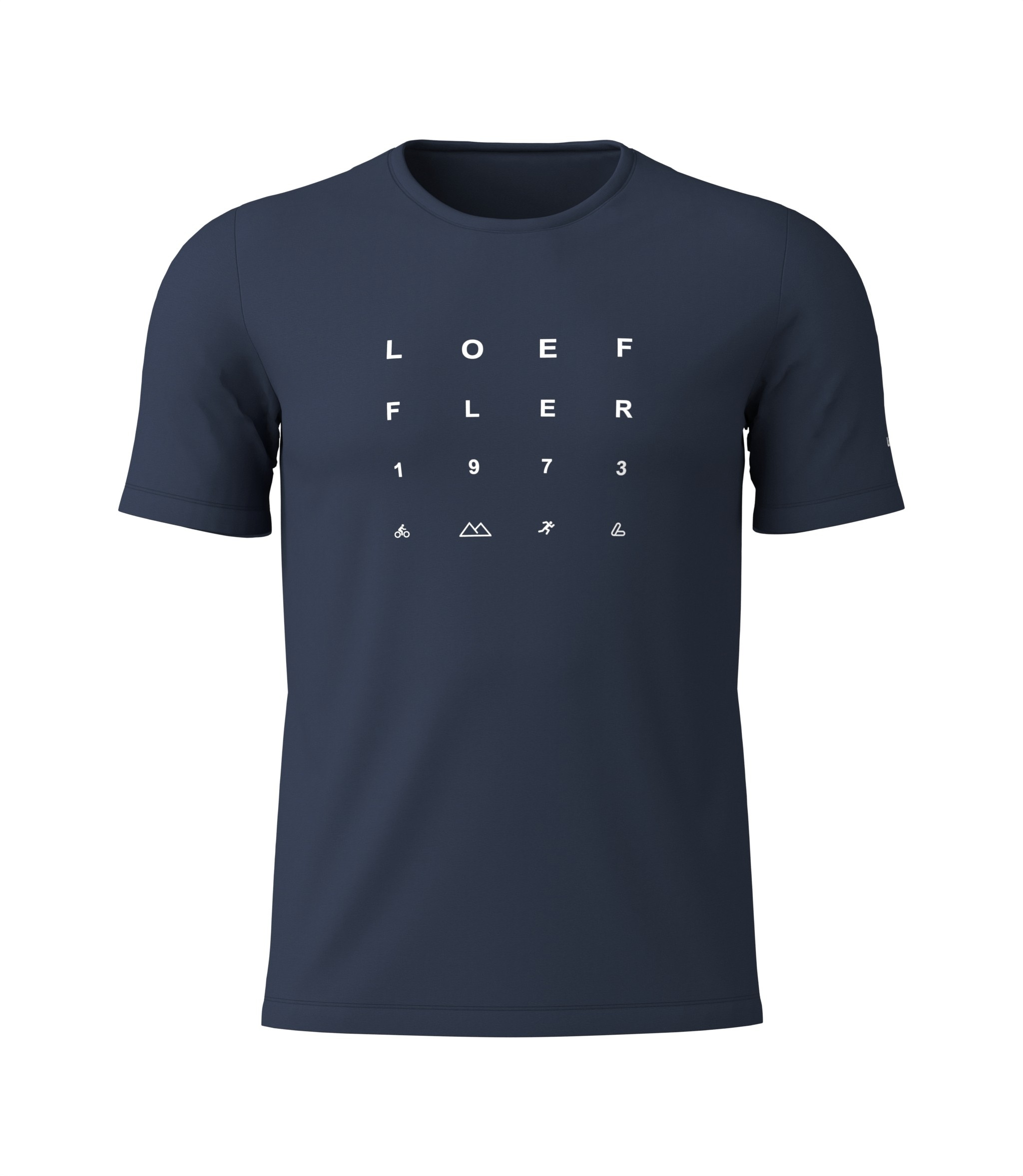 Löffler M Printshirt Transtex Single Funktion T-Shirt Herren