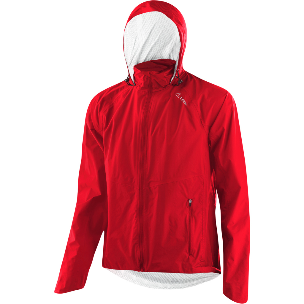 Löffler M JACKET WITH HOOD CF WPM POCKET Funktionsjacke Herren (Kopie)