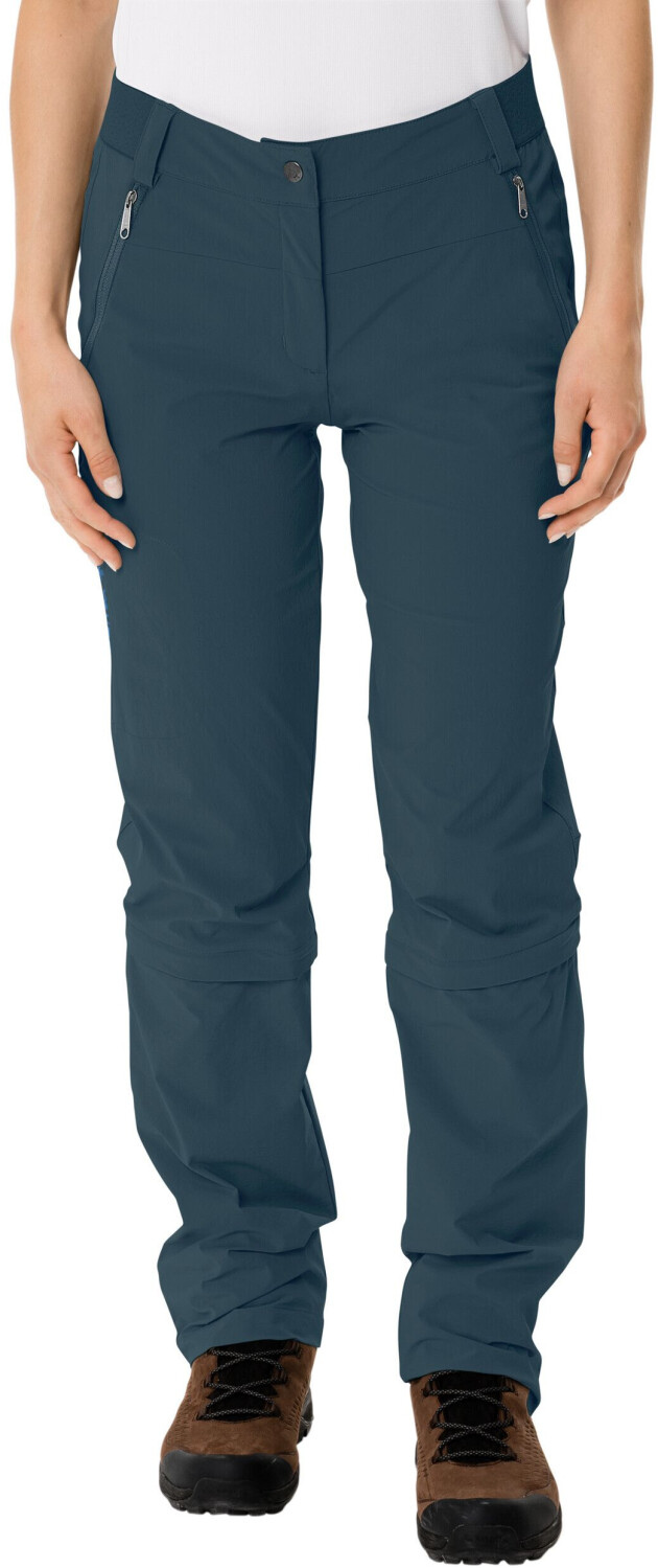Vaude Wo Farley Stretch Capri T-Zip Trekkinghose Damen – Bild 5